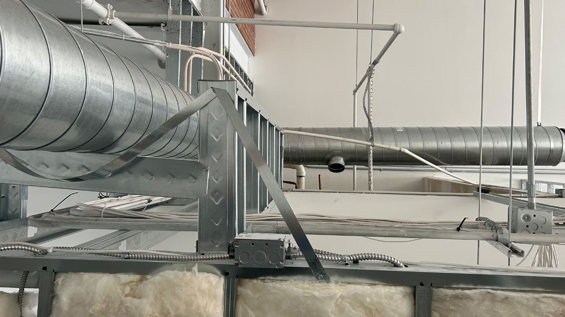 New HVAC system installation